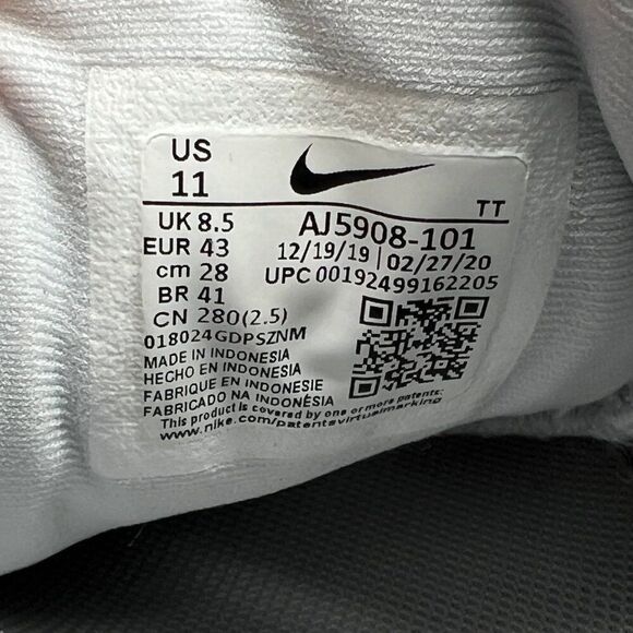 Nike Flex Experience 8 Running Shoes Womens Size 11 Grey White Athletic Training - Picture 12 of 12